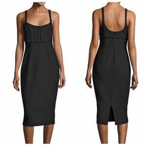 Cinq & Sept Bustier Midi Dress